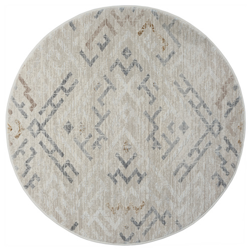 My Flair Teppich » My Type«, BxL: 120 x 120 cm, Polyester – beige