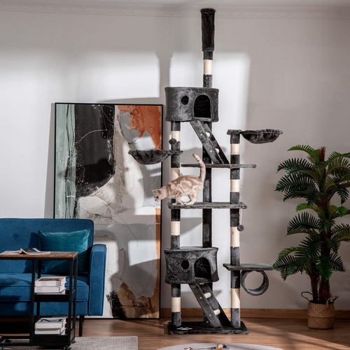 Thumbnail - PawHut Kratzbaum, 60 cm, dunkelgrau