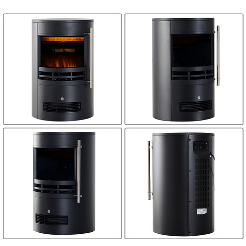 HOMCOM Elektrokamin, 1,8 kW, BxHxT: 41 x 64,5 x 41 cm - schwarz HOMCOM Elektrokamin, 1,8 kW, BxHxT: 41 x 64,5 x 41 cm - schwarz