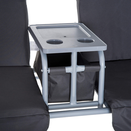 Outsunny Hollywoodschaukel, 2-Sitzer, gr...