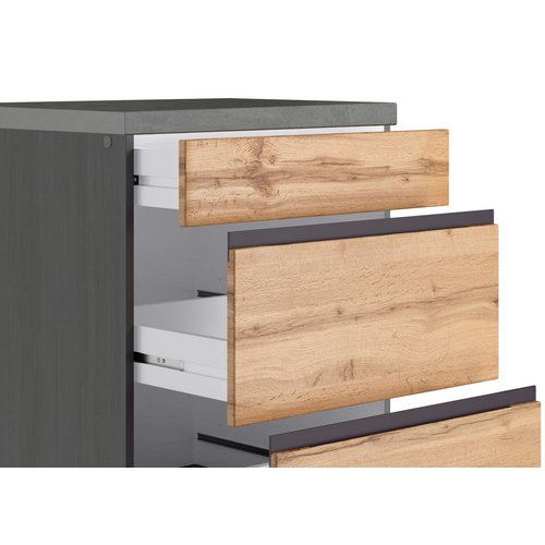 Thumbnail - HELD MÖBEL Auszugsunterschrank »Tampa«, BxHxT: 60 x 86 x 60 cm, Holzwerkstoff - braun