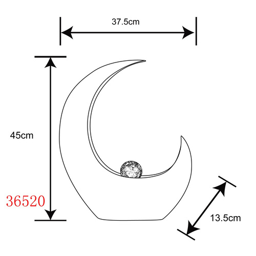 Thumbnail - GLOBO Solarleuchte, LED, Höhe: 45 cm, messingfarben - braun