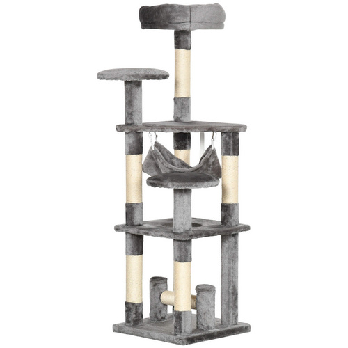 PawHut Kratzbaum, 40 cm, grau