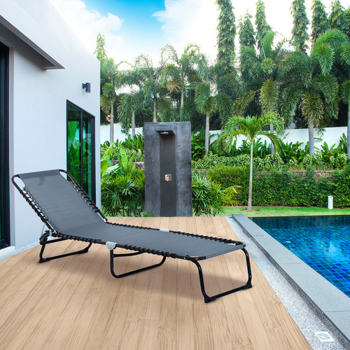 Outsunny Klappliege, BxHxL: 58 x 26 x 19... Outsunny Klappliege, BxHxL: 58 x 26 x 19...