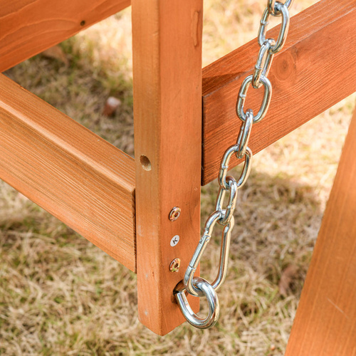 Outsunny Hollywoodschaukel, 3-Sitzer, na...