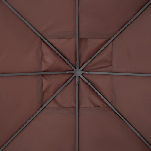 Outsunny Ersatzdach für Pavillon, kaffe... Outsunny Ersatzdach für Pavillon, kaffe...