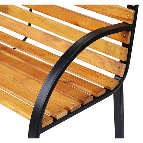 Outsunny Gartenbank, Holz, 2-Sitzer, BxH...