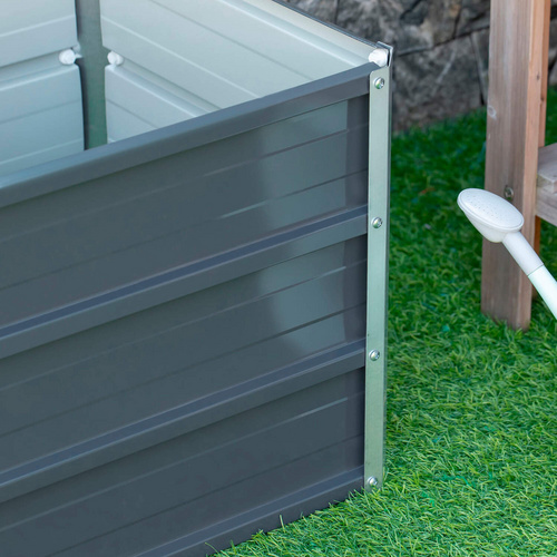 Outsunny Hochbeet, BxH: 66 x 47 cm, Stah...