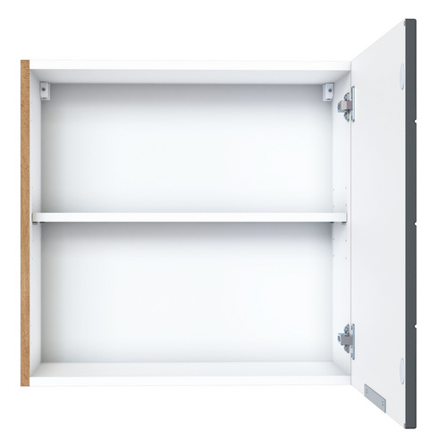 Thumbnail - HELD MÖBEL Hängeschrank »Faro«, BxHxT: 60 x 57 x 34 cm, Holzwerkstoff - grau