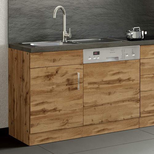 Thumbnail - HELD MÖBEL Spülenschrank »Bologna«, BxHxT: 100 x 85 x 60 cm, Holzwerkstoff - braun