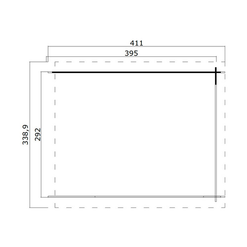 Mr. GARDENER Anbau für Blockbohlenhaus »Malta«, BxLxT: 415 x 339 x 339 cm, Fichtenholz - braun | Fichte Mr. GARDENER Anbau für Blockbohlenhaus »Malta«, BxLxT: 415 x 339 x 339 cm, Fichtenholz - braun | Fichte