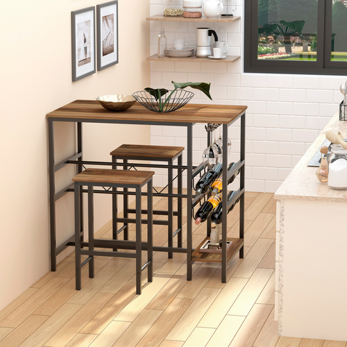 Thumbnail - HOMCOM Bar-Set, BxH: 60 x 95 cm, eckig - bunt