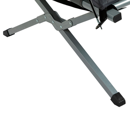 Thumbnail - Outsunny Feldbett, BxHxL: 86 x 147 x 200 cm, Polyester/Oxford/Aluminium/Glasfaser - grau