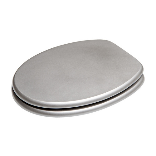Thumbnail - Sanilo WC-Sitz, BxL: 37,7 x 47 cm, Glitzer Silber - silberfarben