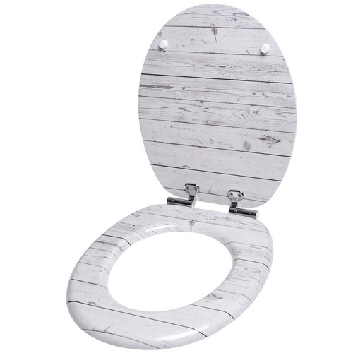 Thumbnail - Sanilo WC-Sitz, BxL: 37,7 x 47 cm, Timber - grau