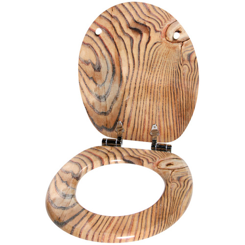 Thumbnail - Sanilo WC-Sitz, BxL: 37,7 x 47 cm, Grain - braun