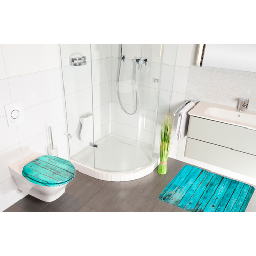 Thumbnail - Sanilo WC-Sitz, BxL: 37,7 x 47 cm, Lumber - tuerkis