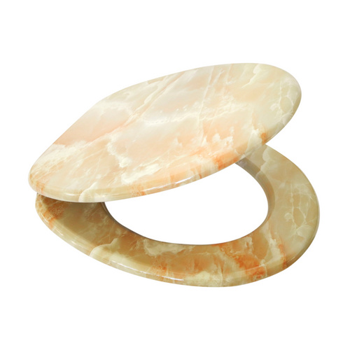 Thumbnail - Sanilo WC-Sitz, BxL: 37,7 x 47 cm, Marmor Natur - beige