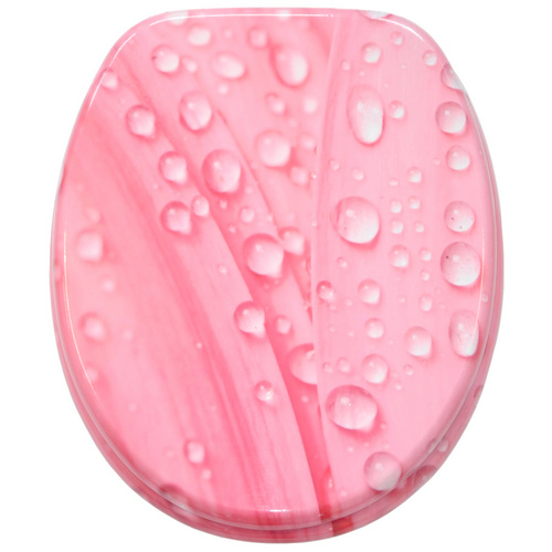 Thumbnail - Sanilo WC-Sitz, BxL: 37,7 x 47 cm, Pink Flower - rosa