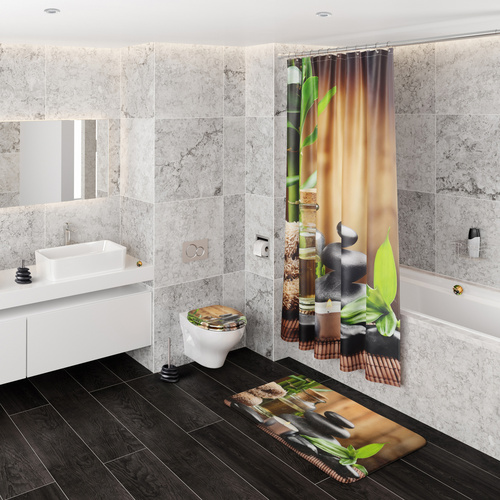 Thumbnail - Sanilo Badteppich »Spa«, grün, Polyester - gruen