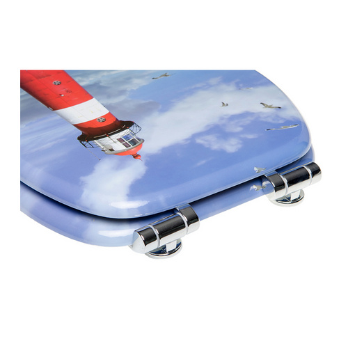 Thumbnail - Sanilo Bad-Accessoire-Set, 6-tlg., Leuchtturm - blau