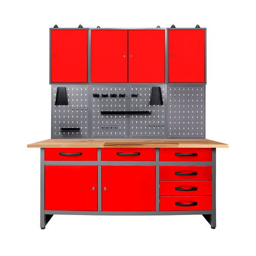 Ondis24 Werkstatt-Set »Karsten« - rot