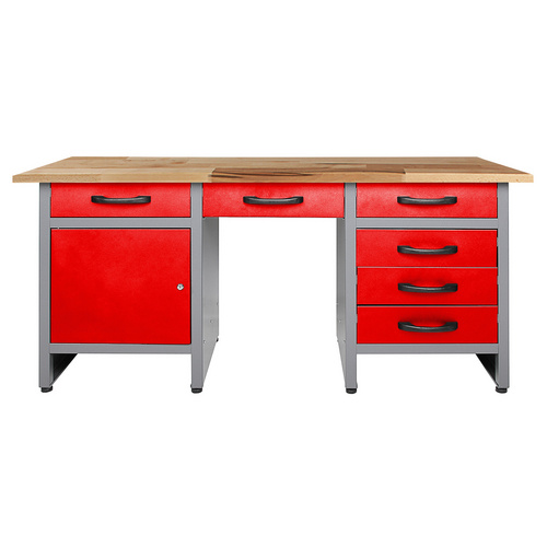 Ondis24 Werkbank »Werkbank Harry 160 cm« - rot
