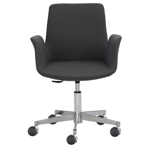 Thumbnail - Mayer Sitzmöbel Sessel »2010«, BxHxL: 65 x 82 x 65 cm, Aluminium/Stoff - grau