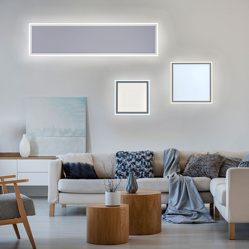 Thumbnail - JUST LIGHT LED-Deckenleuchte »EDGING«, 3300 lm, weiß - weiss