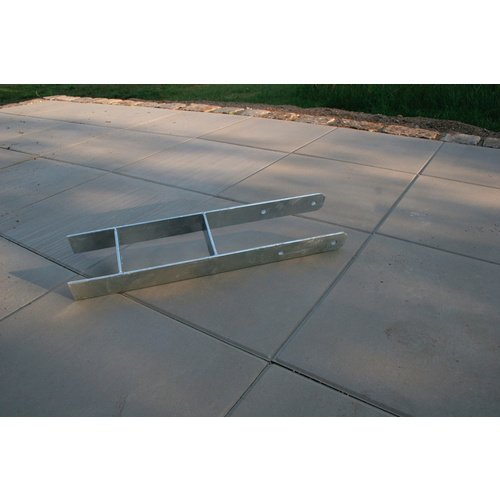 Thumbnail - KARIBU H-Pfostenanker für Gartenhäuser, Stahl - grau