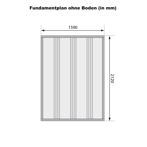 KARIBU Gartenhaus, Fahrradgarage, terrag...