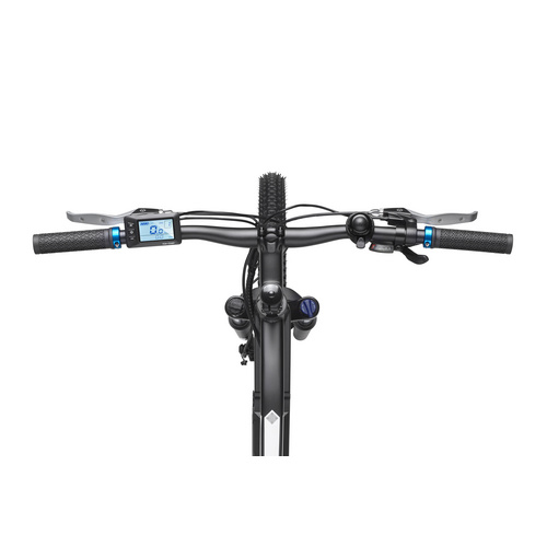 Thumbnail - TELEFUNKEN E-Bike All-Terrain »M926«, max. 25 km/h, 9 Gänge, anthrazit/blau - grau | blau