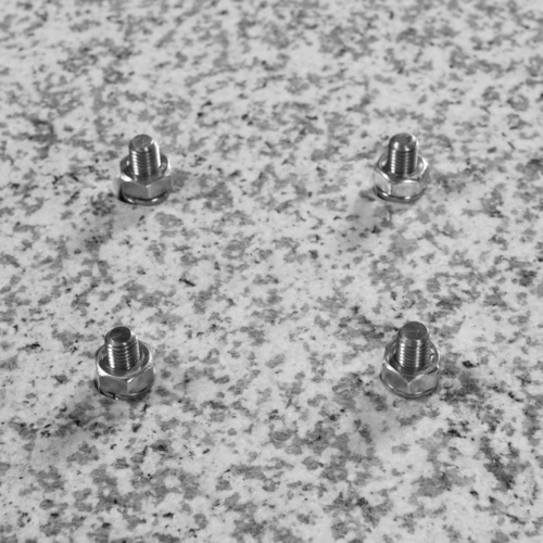 DOPPLER Granitsockel, Granit, Rohrdurchm...