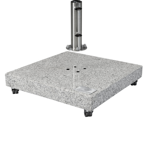 DOPPLER Granitsockel, Granit, Rohrdurchm...