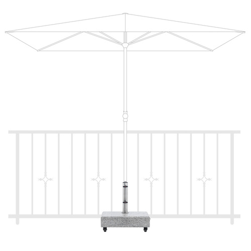 DOPPLER balkonsockel, Granit, BxHxL: 32 ...