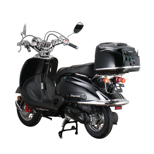 Thumbnail - ALPHA MOTORS Motorroller »Firenze«, Retro, 125 ccm, 85 km/h, EURO 5+, schwarz, inkl. Topcase