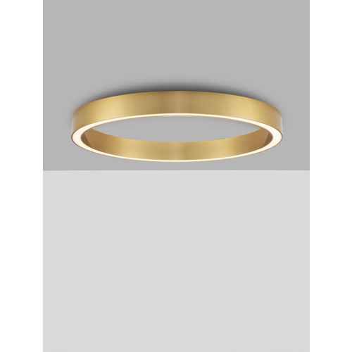 Thumbnail - NOVA LUCE Deckenleuchte »Sting «, LED, 50 W, Höhe: 7,8 cm, bronzefarben - braun