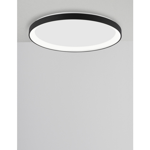 Thumbnail - NOVA LUCE Deckenleuchte »Pertino «, LED, 50 W, Höhe: 6 cm, schwarz