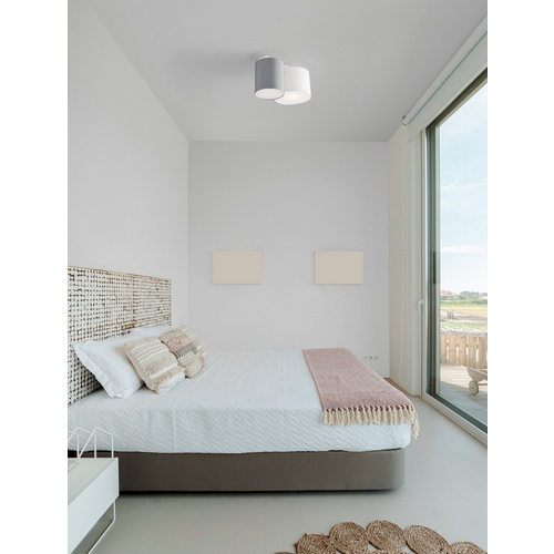 Thumbnail - NOVA LUCE Deckenleuchte »Bryson «, LED, 27 W, Höhe: 17 cm, schwarz/weiß/grau - schwarz | weiss | grau