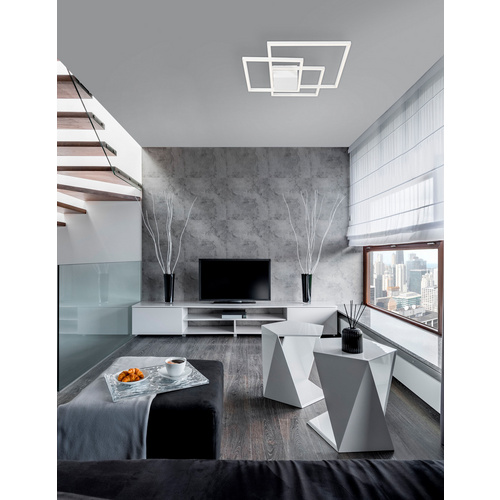 Thumbnail - NOVA LUCE Deckenleuchte »Bilbao«, LED, 42 W, Höhe: 8,5 cm, weiß - weiss