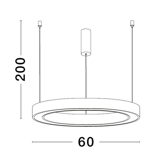 Thumbnail - NOVA LUCE Pendelleuchte »Sting «, LED, 40 W, Höhe: 200 cm, bronzefarben - braun