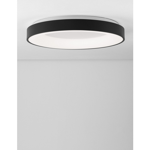 Thumbnail - NOVA LUCE Deckenleuchte »Rando Thin «, LED, 50 W, Höhe: 9 cm, schwarz