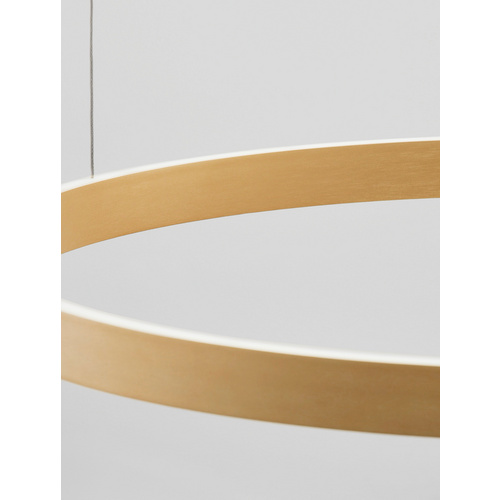 Thumbnail - NOVA LUCE Pendelleuchte »Elowen«, LED, 77 W, Höhe: 150 cm, goldfarben