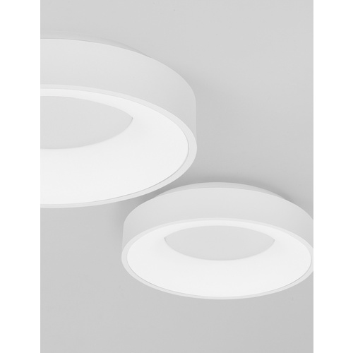 Thumbnail - NOVA LUCE Deckenleuchte »Rando Thin «, LED, 30 W, Höhe: 9 cm, weiß - weiss