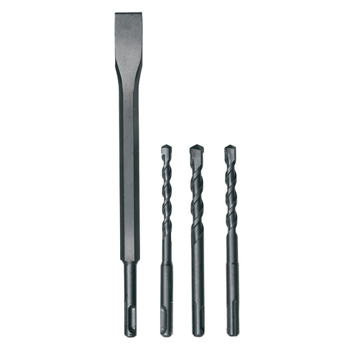 Thumbnail - KRAFTRONIC Bohrhammer »KT-BH 620 4F«, max. Schlagzahl: 5200 U/min, 620 W, 2,2 J, inkl. Koffer - schwarz | rot