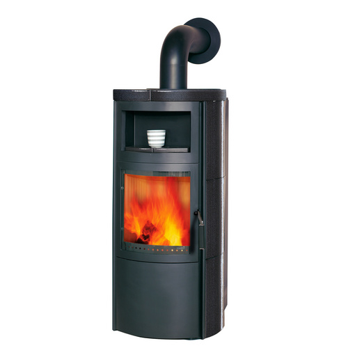 HARK Kaminofen »Vito WW GT ECOplus«, meteor-schwarz, Stahl, 14 kW, wasserführend (Rabatt: 10 %)