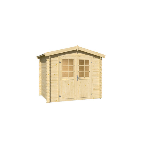 LASITA MAJA Gartenhaus »Ingo«, BxHxT:  262,1 x 222,3 x 195 cm (Außenmaße inkl. Dachüberstand),  Holz - beige |  Fichte  |  3,8 m²