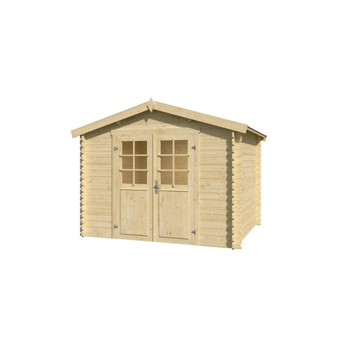 LASITA MAJA Gartenhaus »Norah«, BxHxT:  307,2 x 233,7 x 250 cm (Außenmaße inkl. Dachüberstand),  Holz - beige |  Fichte  |  6,05 m²