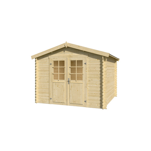 LASITA MAJA Gartenhaus »Norah«, BxHxT:  307,2 x 233,7 x 295 cm (Außenmaße inkl. Dachüberstand),  Holz - beige