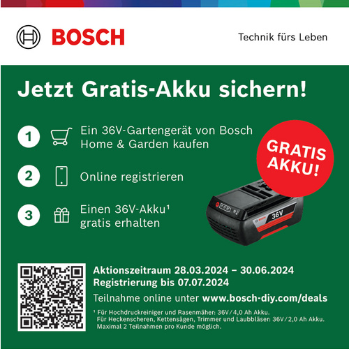 BOSCH HOME & GARDEN Akku-Kettensäge...